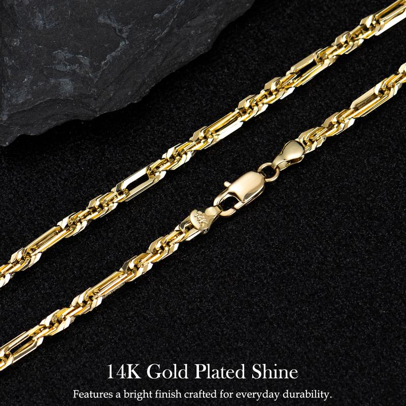 GildLink™ 14K Gold Milano Rope Chain