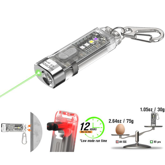 LúmenPro K1™ - Mini Linterna Magnética Recargable