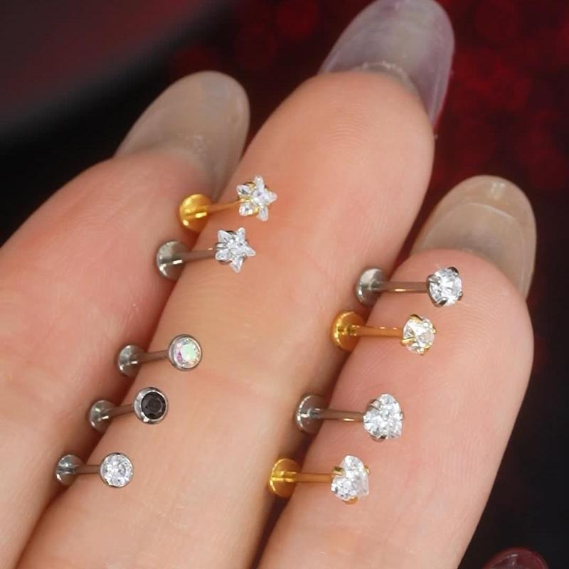 FlatLux™ Titanium Flat-Back Nose Stud