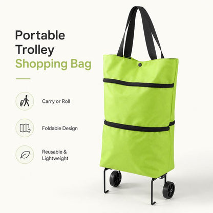 RollTote™ Foldable Shopping Trolley