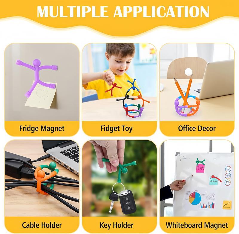 MagniMuñecos™ - Set de Muñequitos Magnéticos Flexibles