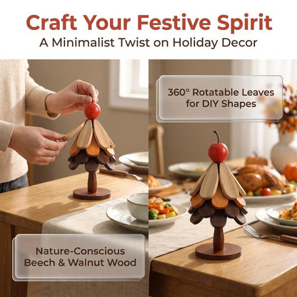 PineNest™ Wooden Tree Trivet