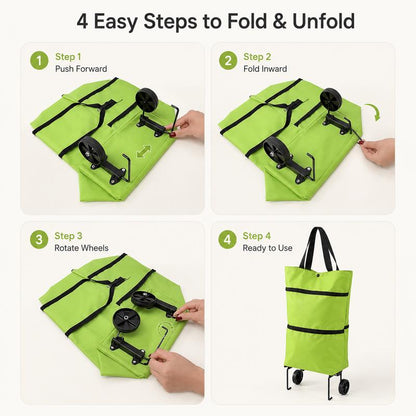 RollTote™ Foldable Shopping Trolley