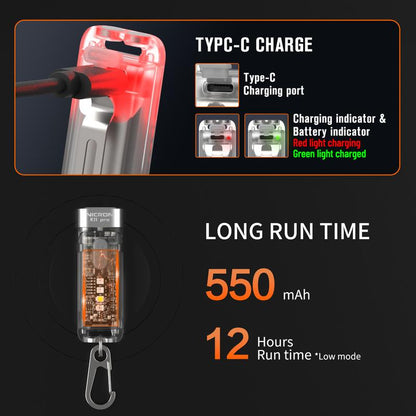LúmenPro K1™ - Mini Linterna Magnética Recargable