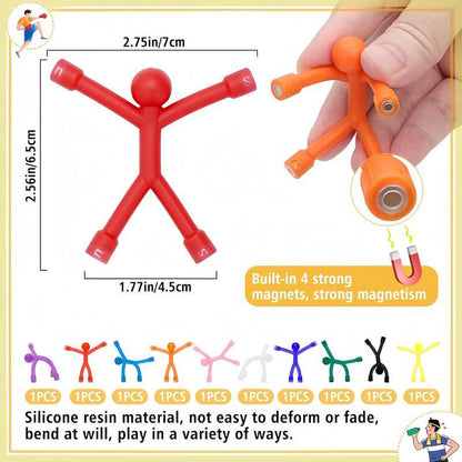 MagniMuñecos™ - Set de Muñequitos Magnéticos Flexibles