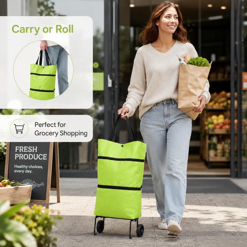 RollTote™ Foldable Shopping Trolley
